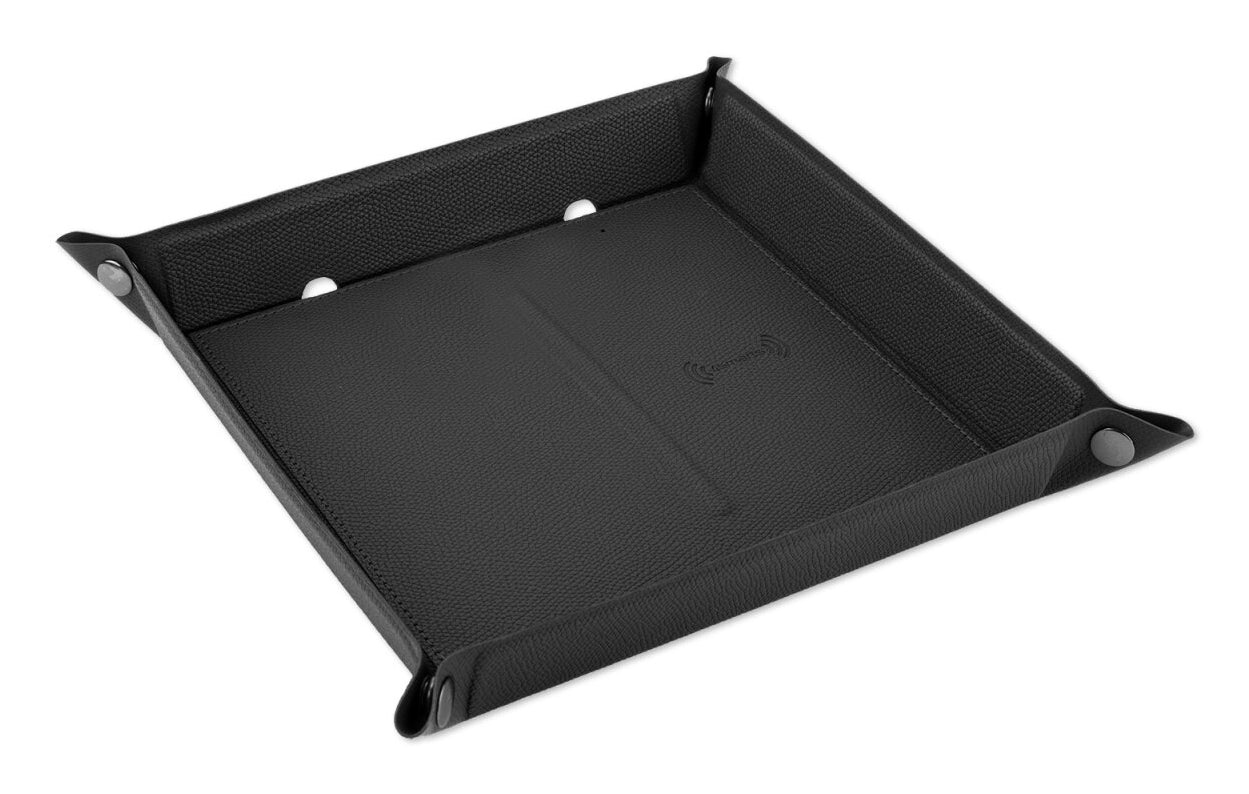 4smarts Smarttray Ladeset – 20 W, 2× USB-C, Qi, faltbar – für Smartphones, Universal