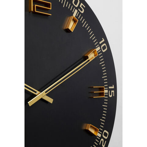KARE Milk Bar Wanduhr – Analog, Ø 60 cm, Holz