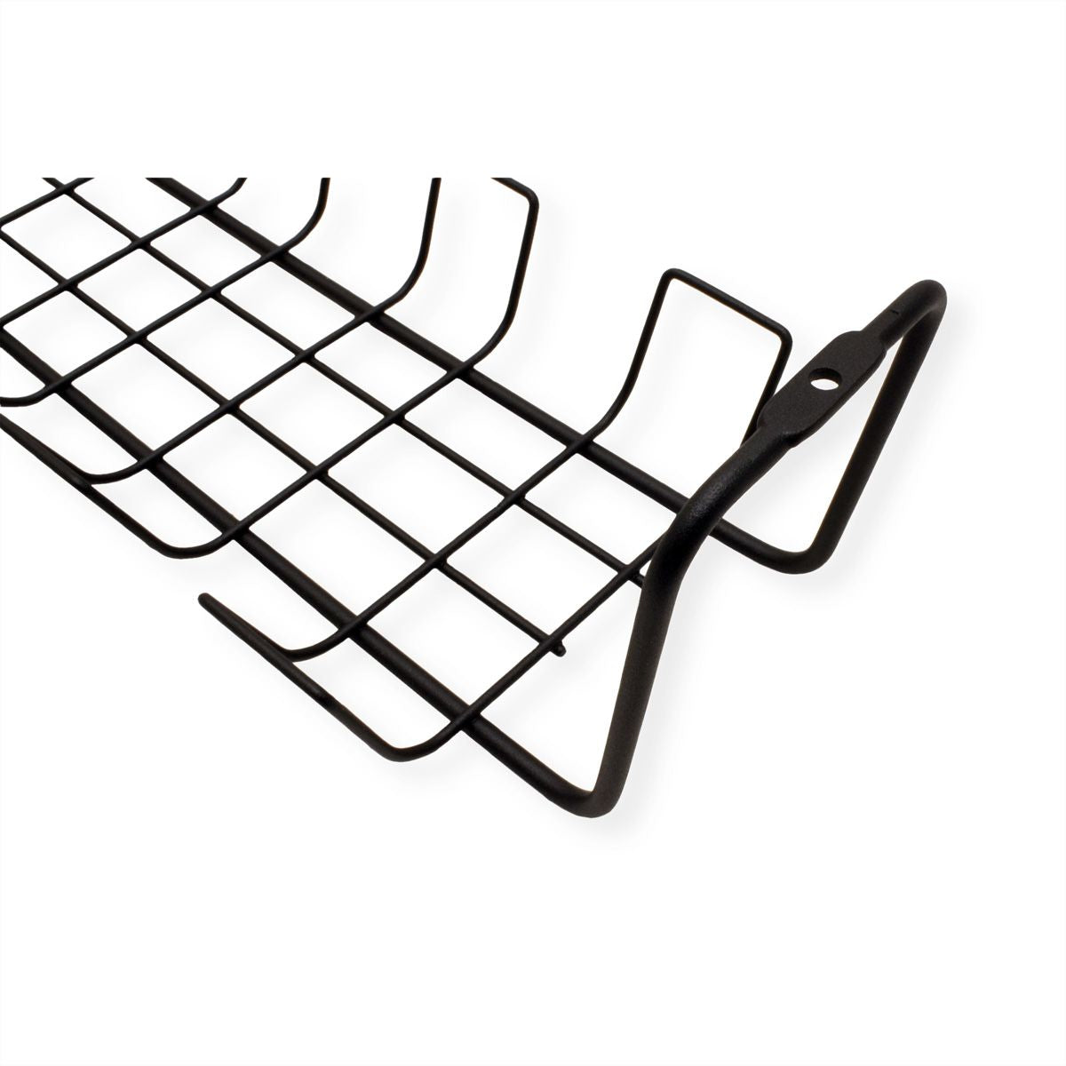 ROLINE Untertisch-Kabelwanne – 600 × 132 × 99 mm – Schwarz, Untertischmontage, 2 Stk.