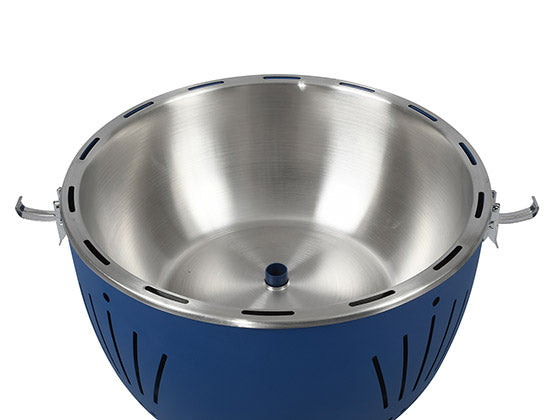 BBQ Dragon Grill Monterey Blue – Grillfläche 34 cm, Holzkohle, Tisch – blau