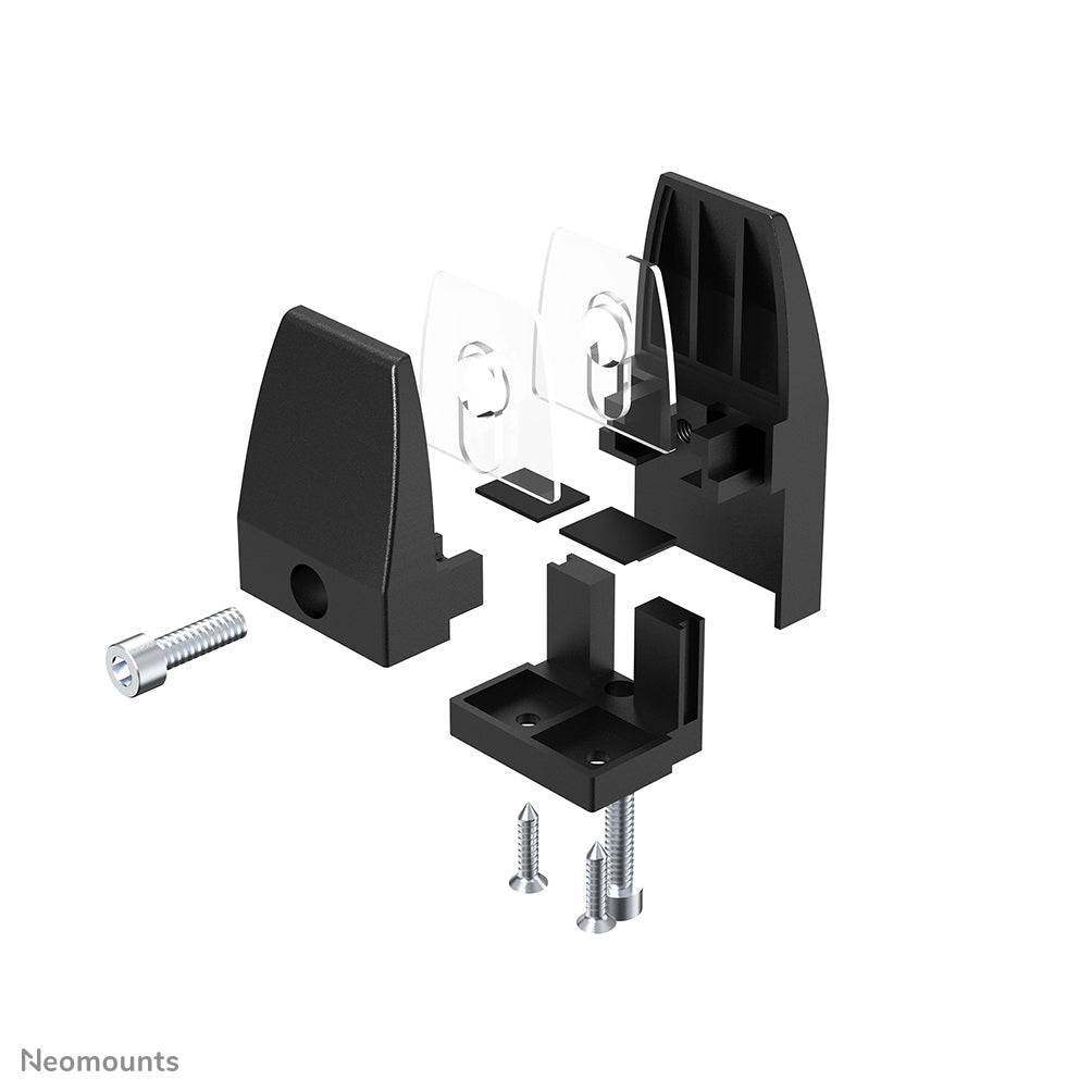 Neomounts Tischklemme – für Tisch/Bank – Klemme – Schwarz – Aluminium – Klemmbereich 0–50 mm