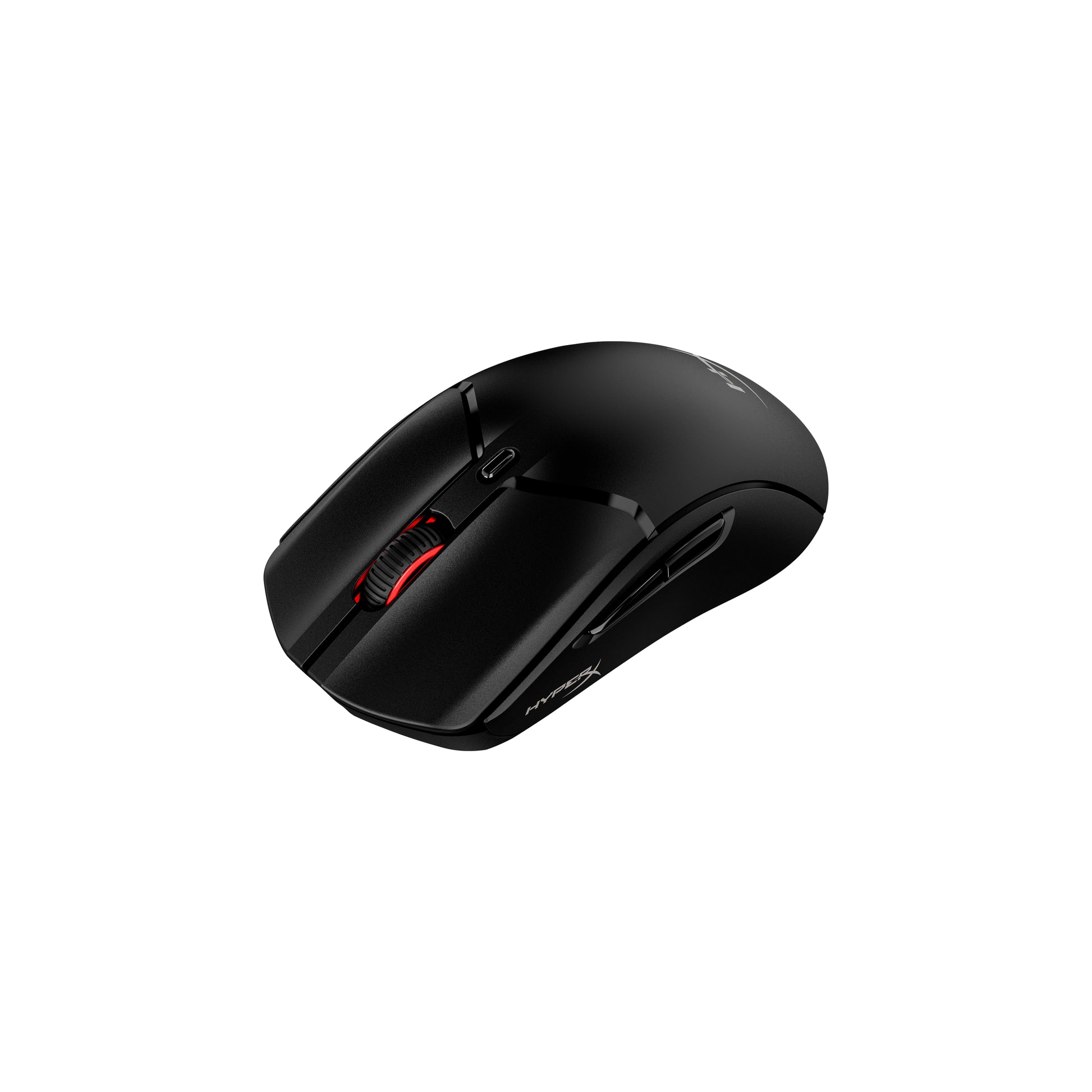 HyperX Pulsefire Haste 2 Gaming-Maus – kabellos, 6 Tasten, für Rechtshänder, RGB-Beleuchtung, schwarz