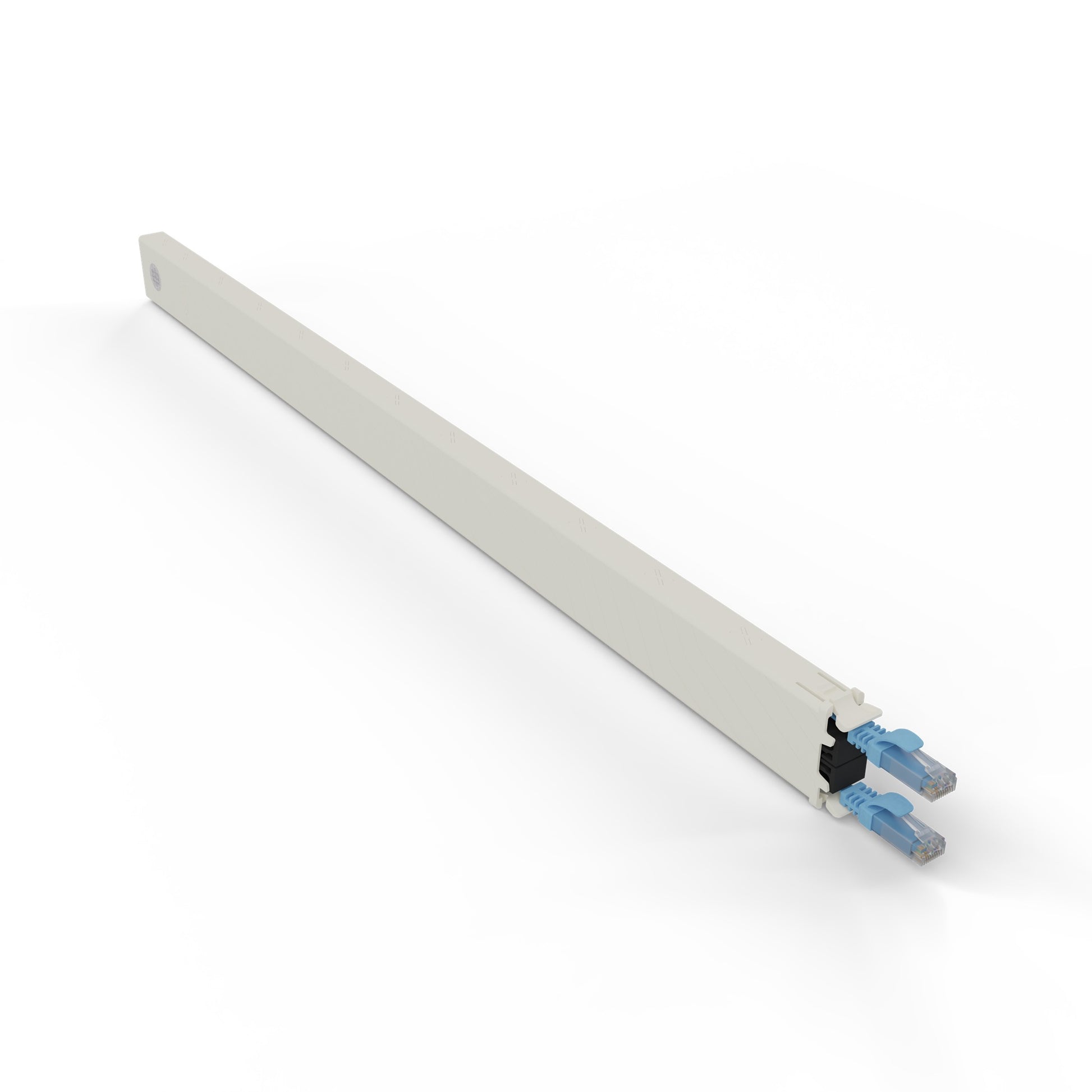 PATCHBOX Patchkabel Cat6a U/UTP – RJ-45 auf RJ-45, 1,8 m, PVC, Blau