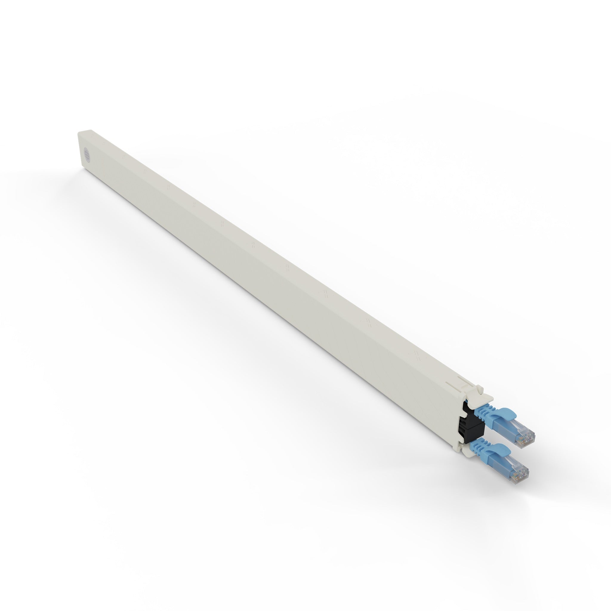 PATCHBOX Patchkabel Cat6a U/UTP – RJ-45 auf RJ-45, 1,8 m, PVC, Blau