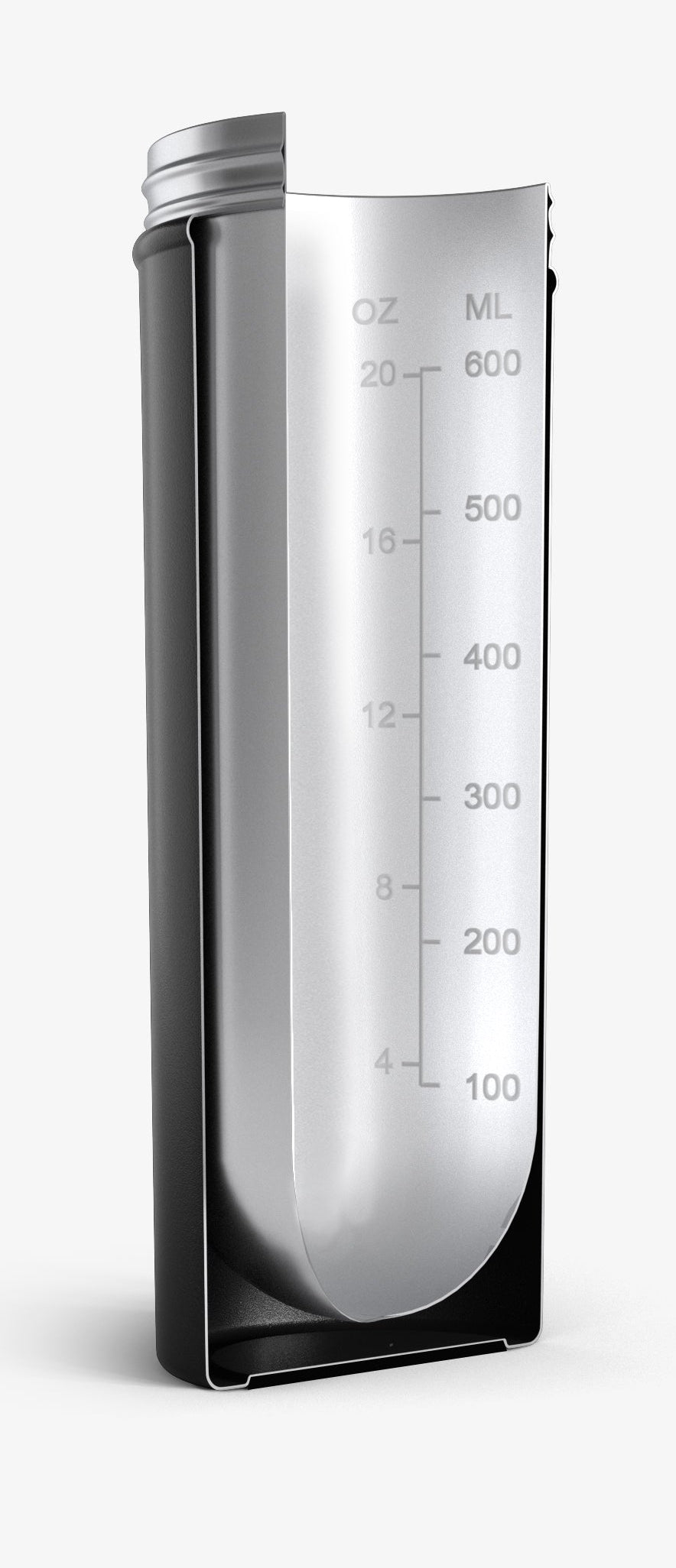 Smartshake Isolierflasche 750 ml – Doppelwandig 6 h Heiss/6 h Kalt, Edelstahl, Schraubdeckel