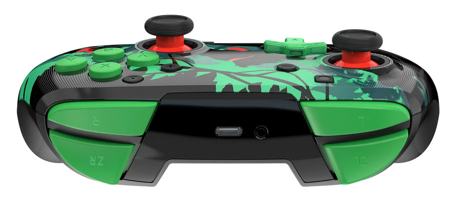 Turtle Beach Rematch (TBC-8101-55) – Gamepad – RF 2,4 GHz, USB, für Nintendo Switch-Familie, Schwarz/Grün