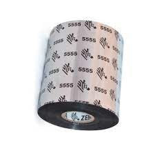 Zebra Thermotransferband – Wachs/Harz, 110 mm × 30 m