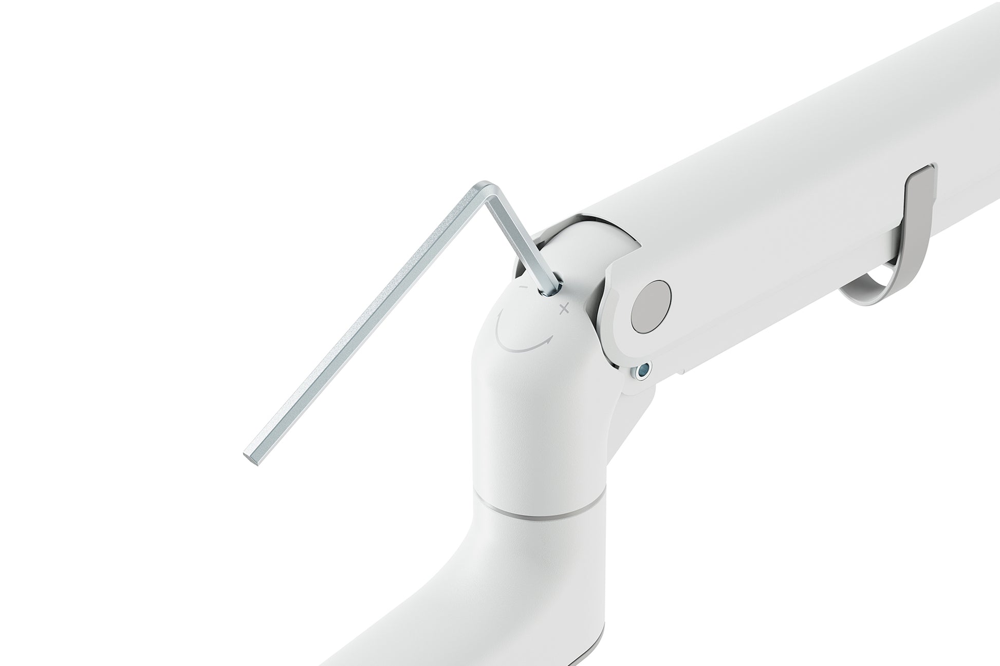 Digitus Monitorarm Tischhalterung – Klemme/Durchführung – bis 57" – VESA 75×75/100×100 mm