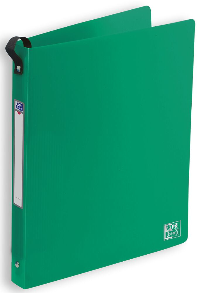 Oxford ELBA School Life Ringbuch – 2-Ring – für A4 – Rückenbreite 3 cm – mehrfarbig – 18 Stk.