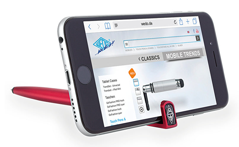 Wedo Eingabestift Touch Pen – für Smartphones und Tablets, Kunststoff