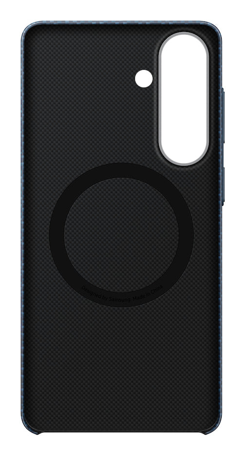 Samsung Carbon Magnet Backcover – für Samsung Galaxy S26+, Kohlefaser, Dunkelblau