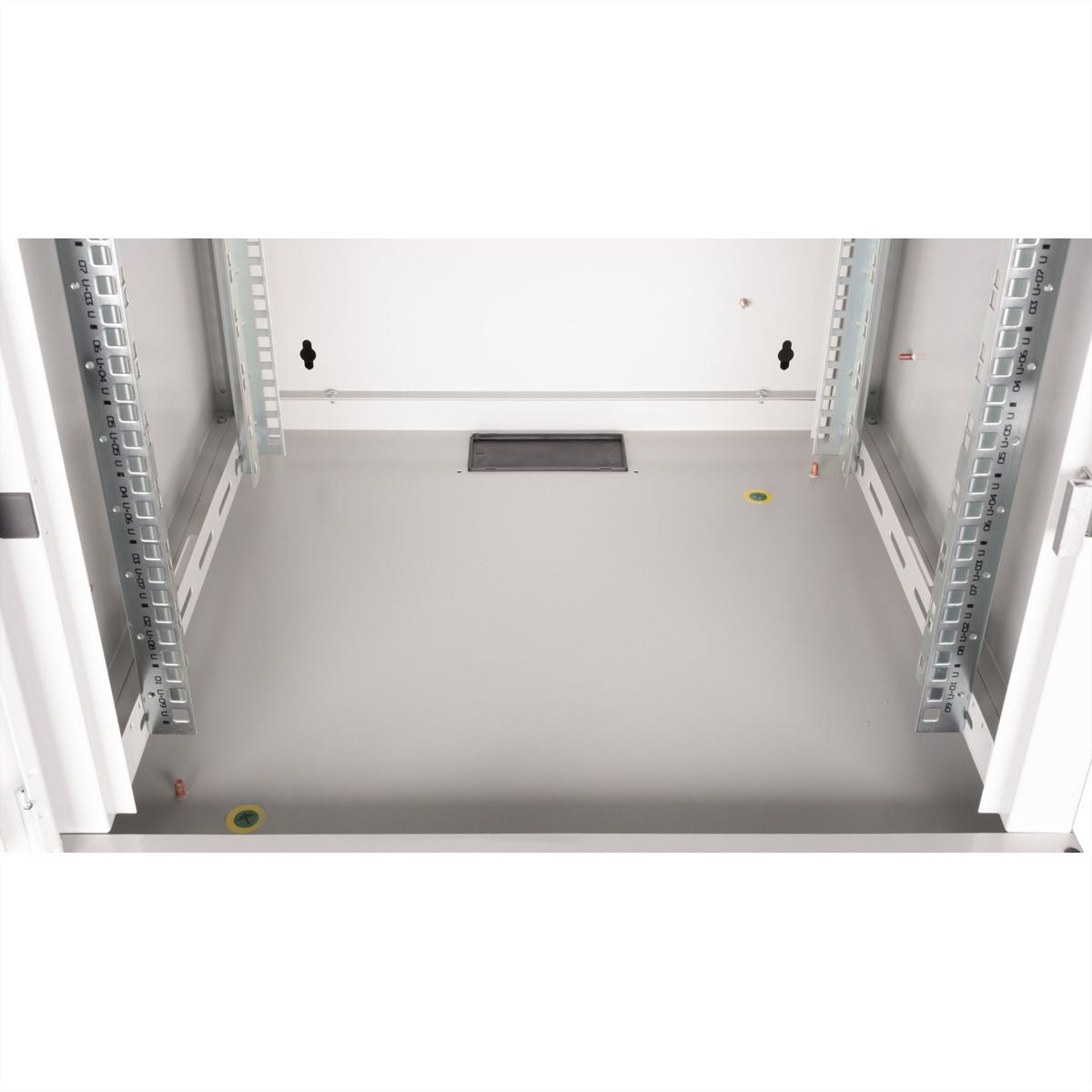 ROLINE Pro – 19" Wandverteiler 9U, IP20, abschliessbar, 600 × 600 × 505 mm, lichtgrau, Stahl