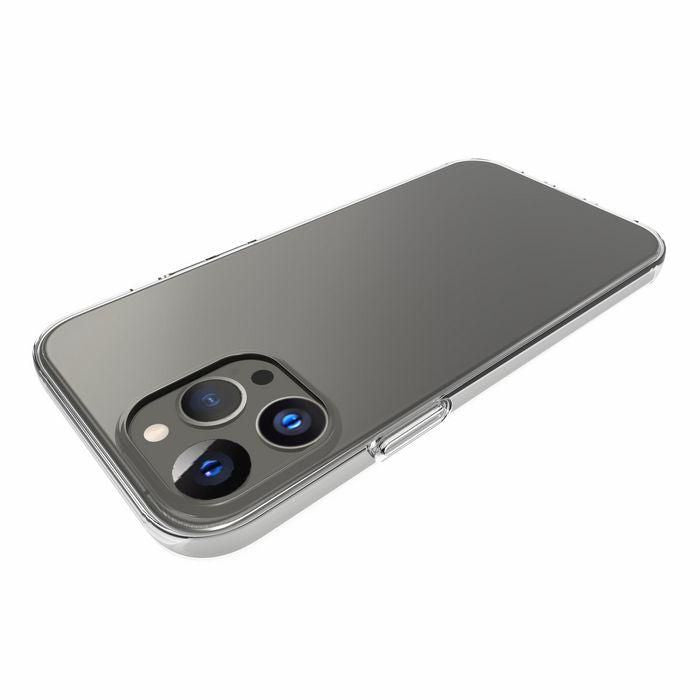 eSTUFF LONDON Backcover – für Apple iPhone 13 Pro Max, TPU, transparent, stossfest
