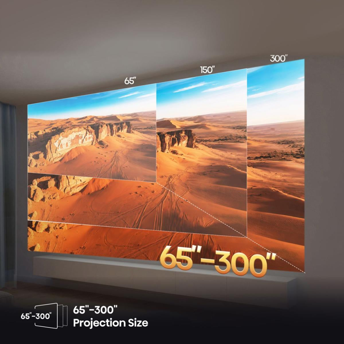 Hisense C3 – DLP Laser, 4K UHD, 2500 ANSI Lumen, Smart