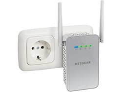 NETGEAR PLW1000 – Powerline WLAN-Set – 1 Gbit/s, Wi-Fi 5 (802.11ac), 1× RJ-45, Weiss