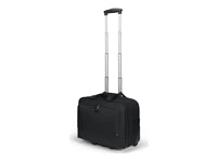 DICOTA Notebook-Tasche für Notebooks bis 17,3" – wasserabweisend, aus recyceltem PET – Schwarz