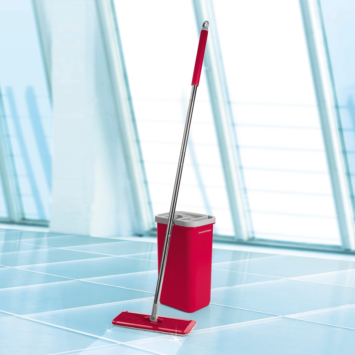 CLEANmaxx Komfort Mopp – 5700 ml, rot