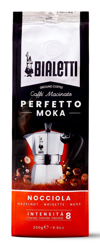 Bialetti Nocciola – Bohnenkaffee – Café Crème, Intensität 8, 250 g