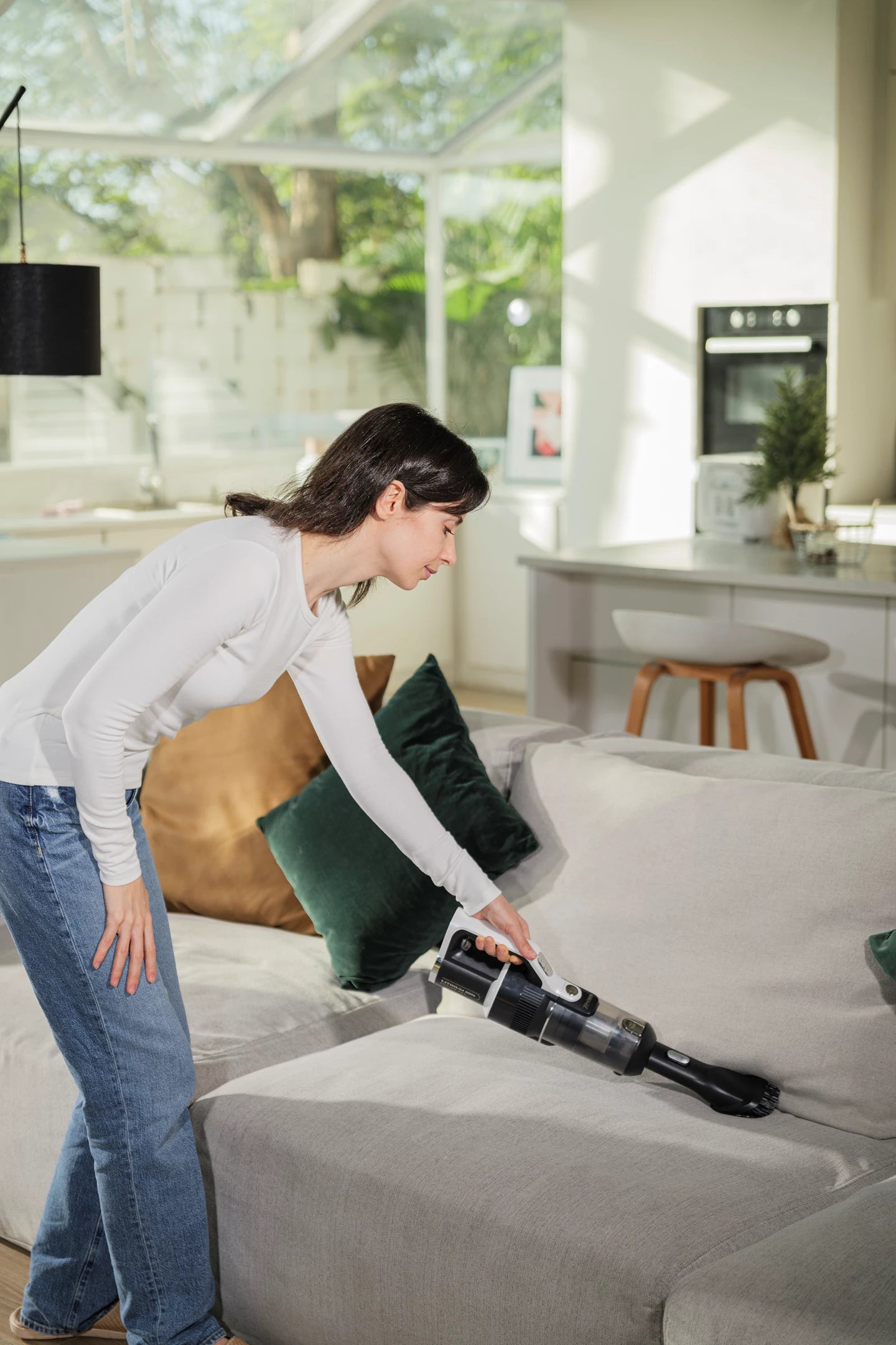 Trisa Akkustaubsauger Quick Clean Professional T2270, 2-in-1 – 80 min, 200 AW, Behälter 0,35 l