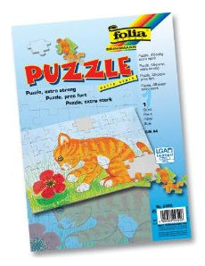 Folia Puzzle – A4 – 48 Teile – Weiss