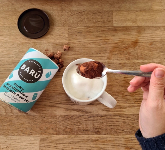 Barú Trinkschokolade mit Marshmallows – vegan – 250 g