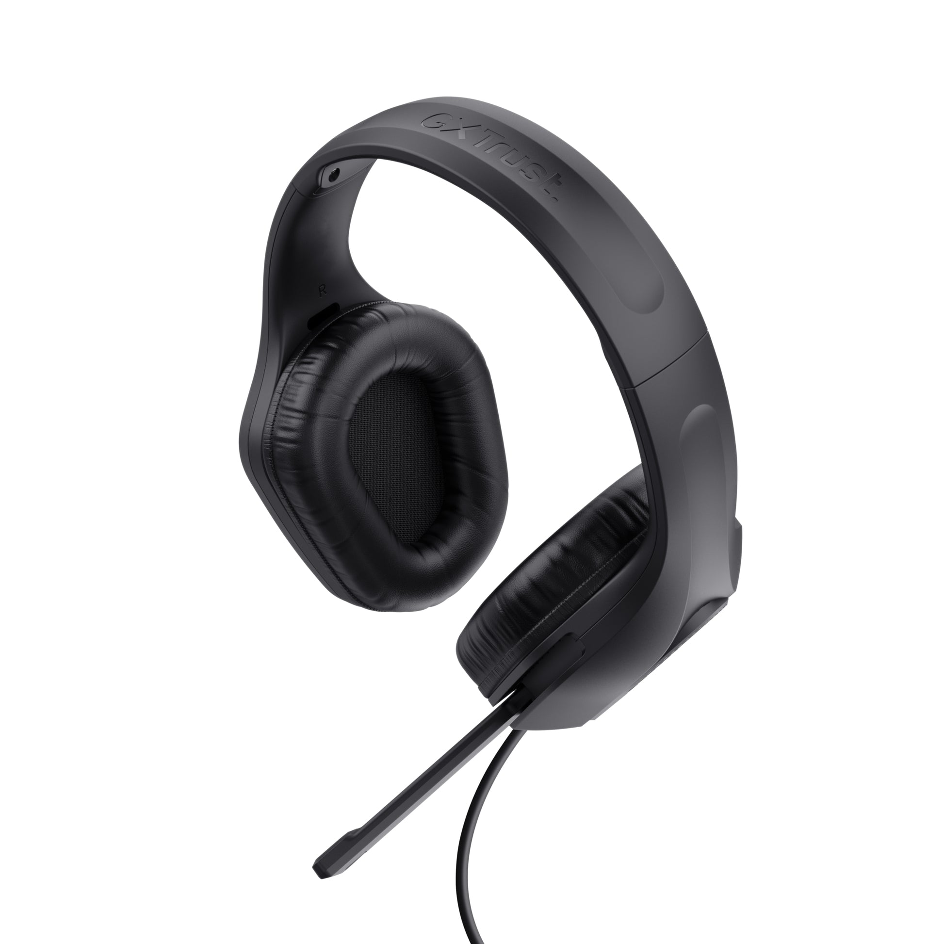 Trust GXT415 Zirox Gaming-Headset – Over-Ear, Stereo, Kabelgebunden, 3,5 mm Klinke, Schwarz
