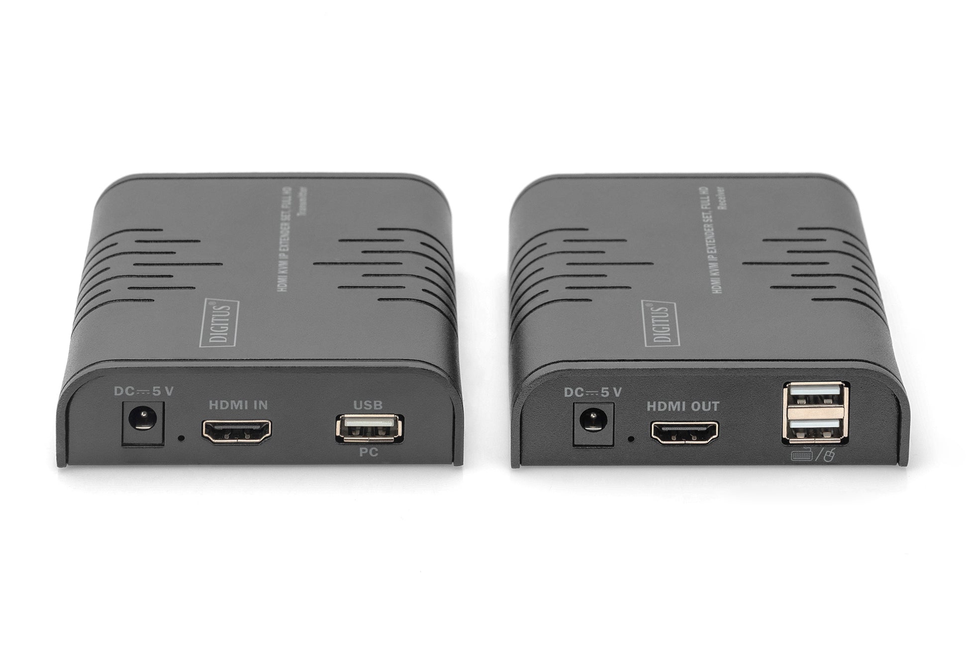 Digitus HDMI/USB KVM-Extender über IP, bis 120 m, Full HD (1920 × 1080), Set