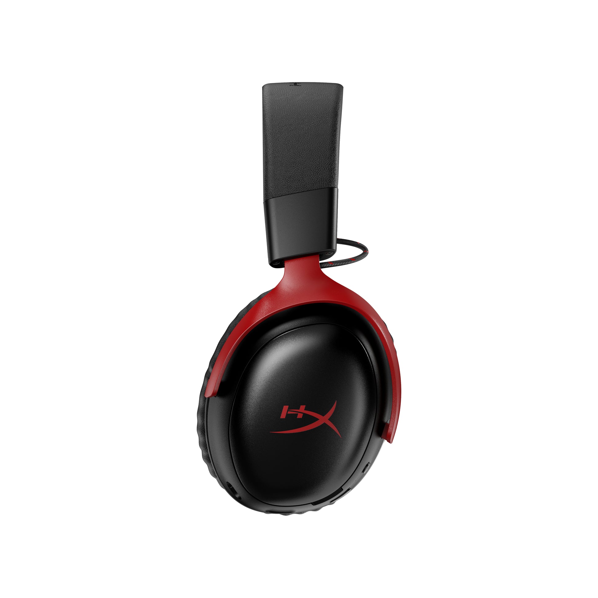 HyperX Cloud III S – Gaming-Headset (Over-Ear), Surround-Sound – Schwarz/Rot – für PS4