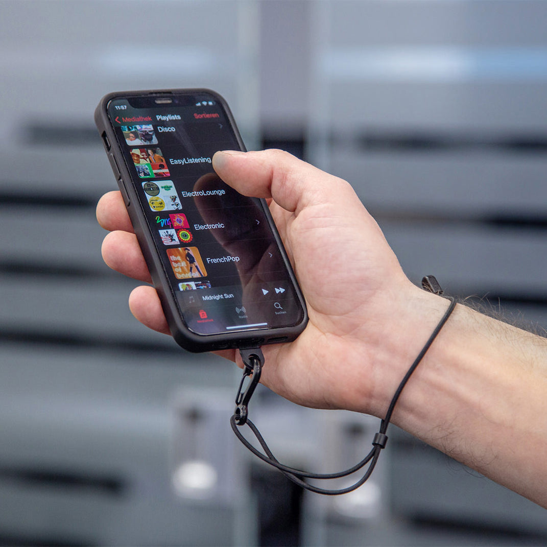 SP Connect SPC+ – Smartphone-Trageband – 0,19 m, für Handyhüllen – Schwarz