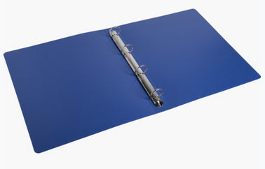 Exacompta Ringbuch – 4-Ring Ø 30 mm – für A4 – Rückenbreite 4 cm – Marineblau