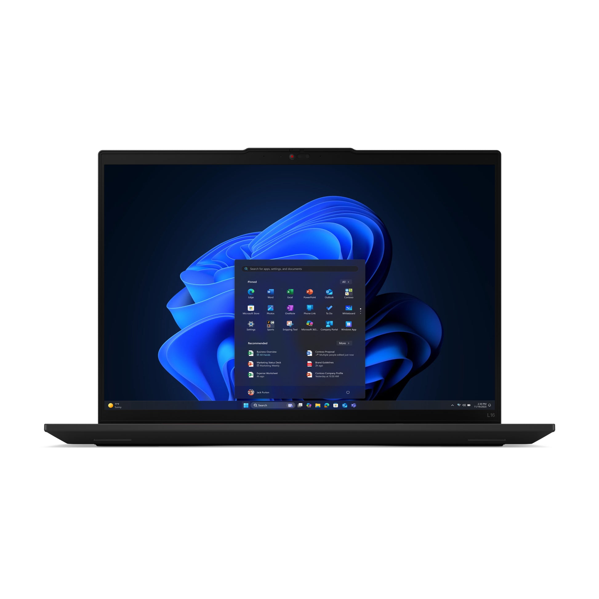 Lenovo ThinkPad L16 Gen 2 (AMD), Ryzen 5 PRO 215, 16" WUXGA, 16 GB, 512 GB – Windows 11 Pro