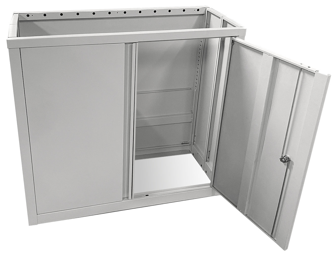 Phoenix Safe Co. SCF0891GGK – Aktenschrank, 2 Türen, 1 Fachboden, faltbar, abschliessbar, 915 × 370 × 830 mm