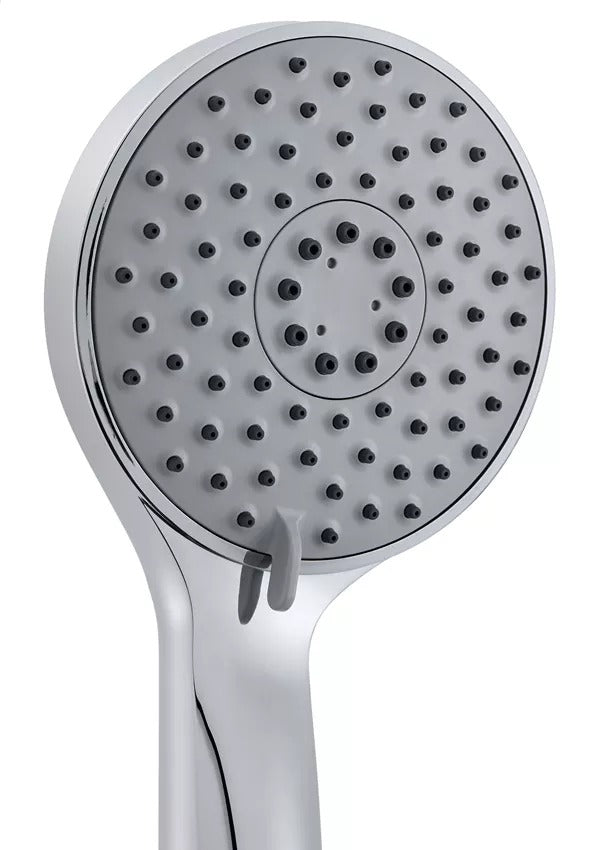 Diaqua Handbrause Concentric – Ø10,6 cm, ABS/Silikon, Chrom, für G1/2 (1/2")