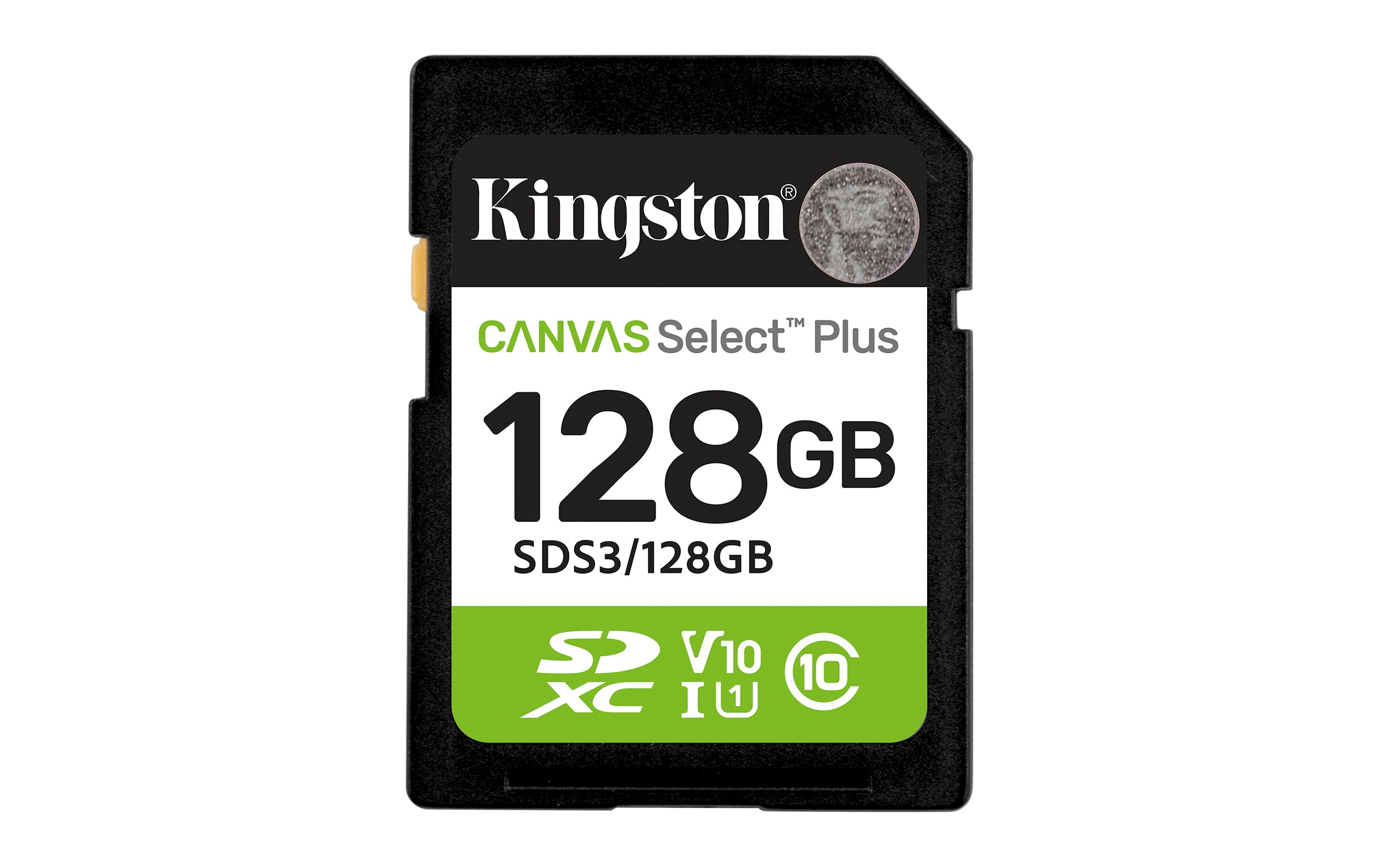 Kingston Technology Kingston Canvas Select Plus SDXC 128 GB – UHS-I, Klasse 10, U1, V10, 150 MB/s Lesen