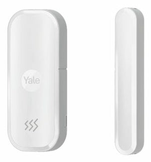 Yale AL-SDC-1A-W – Tür-/Fensterkontakt, Funk, CR123A-Batterie – Weiss, für Yale Smart Alarm