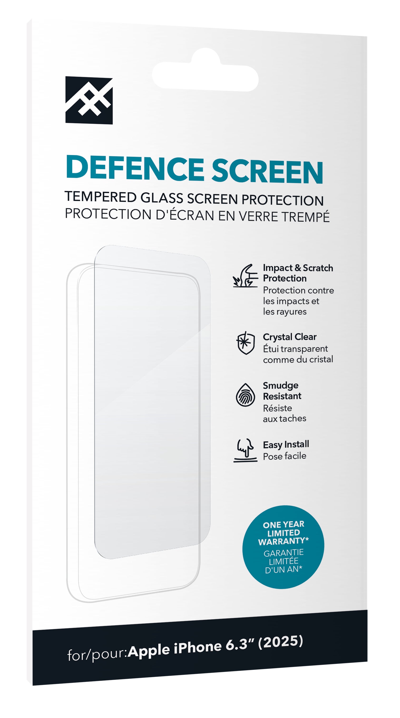 ZAGG Displayschutz (Panzerglas) – für iPhone 17