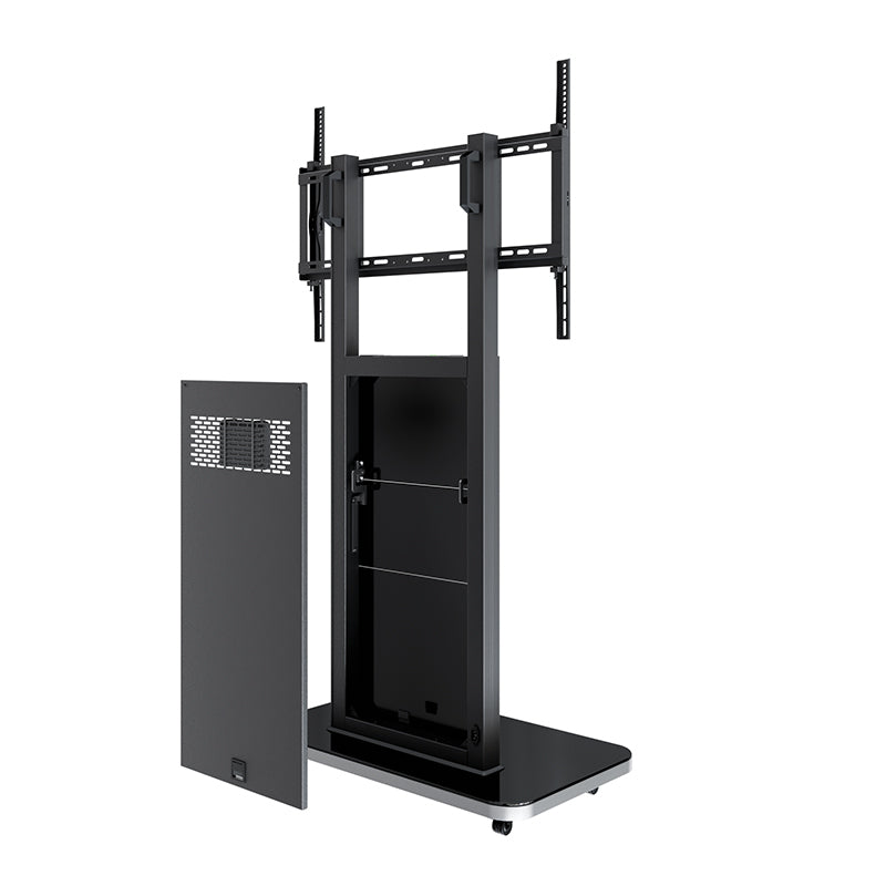 Hagor TV-Wagen – 46–65" – VESA 200×200–800×600 – bis 80 kg, Höhenverstellbar, mit Rollen – Pro-Tower M