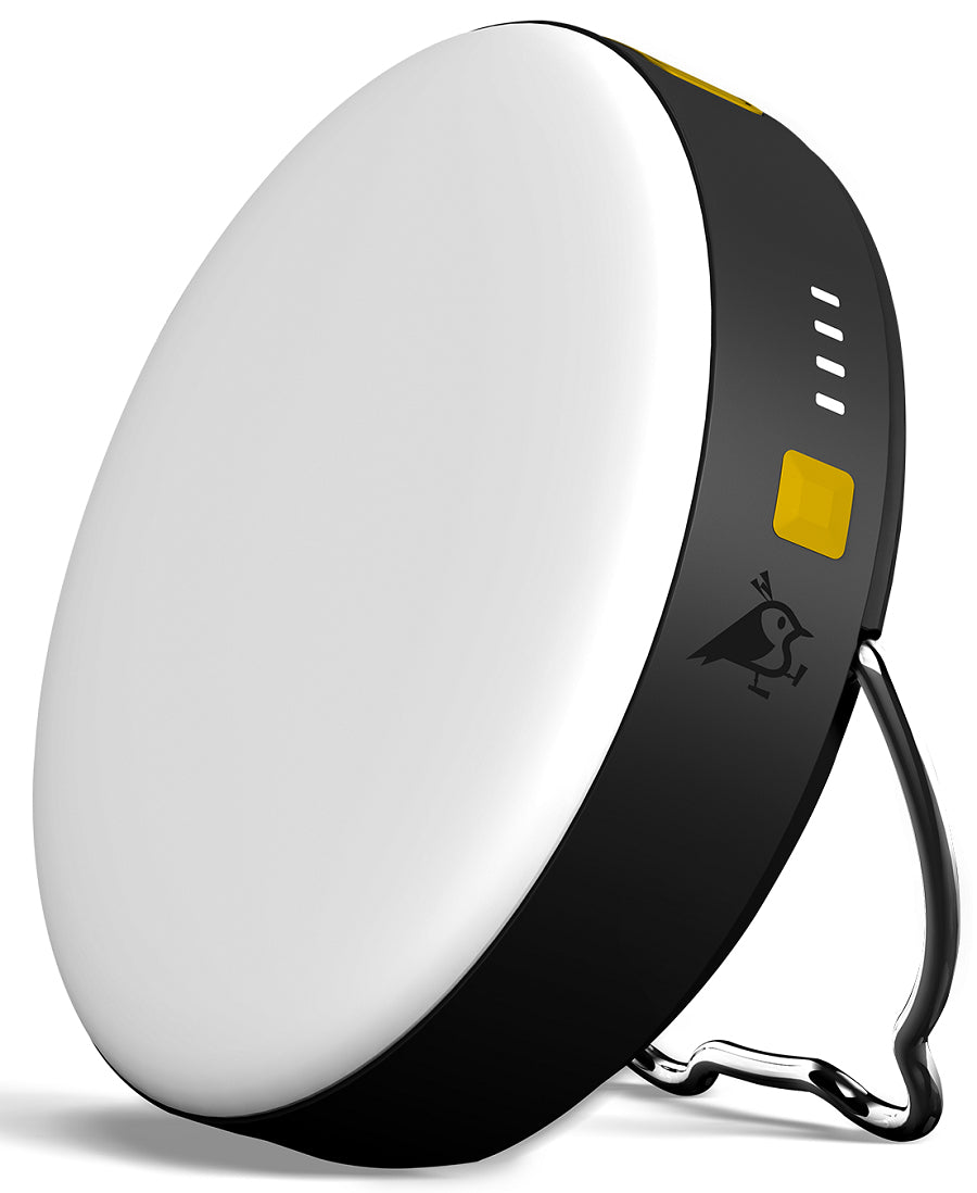 Aqiila Lightbird BL10 Outdoor Powerbank 10'000 mAh – 20 W PD, 1× USB-C, 1× USB-A, IP67, schwarz