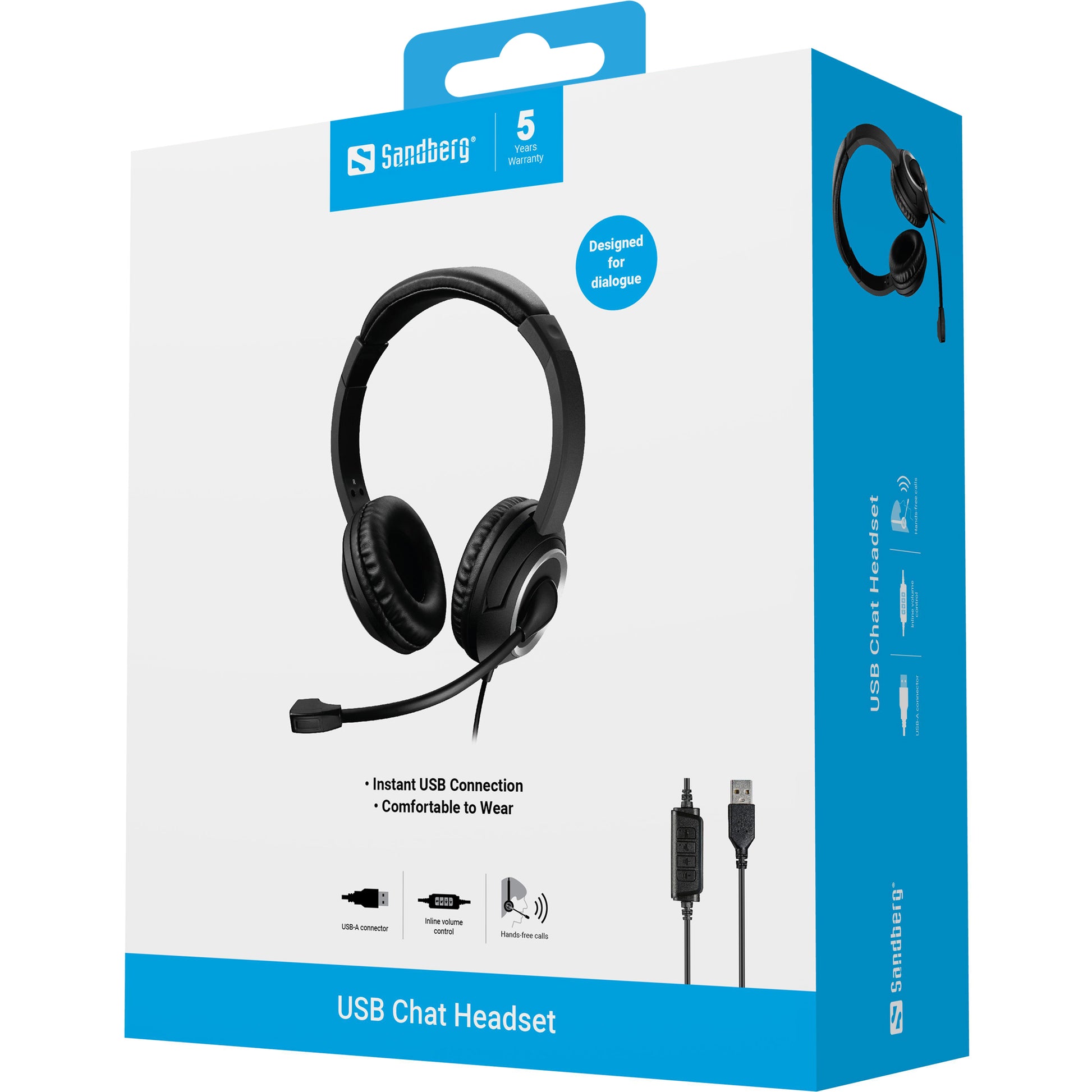Sandberg USB Chat Headset – USB