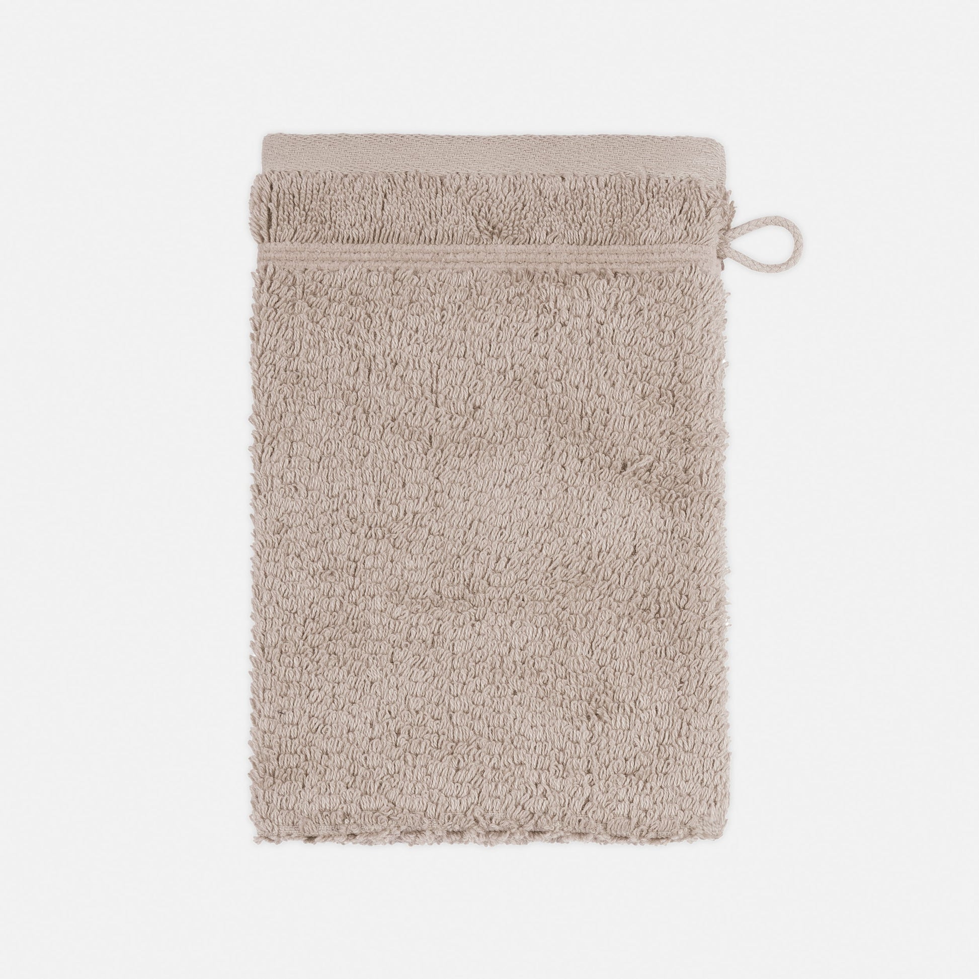 Frottana Waschlappen – 15×20 cm, Baumwolle, 500 g/m², Beige