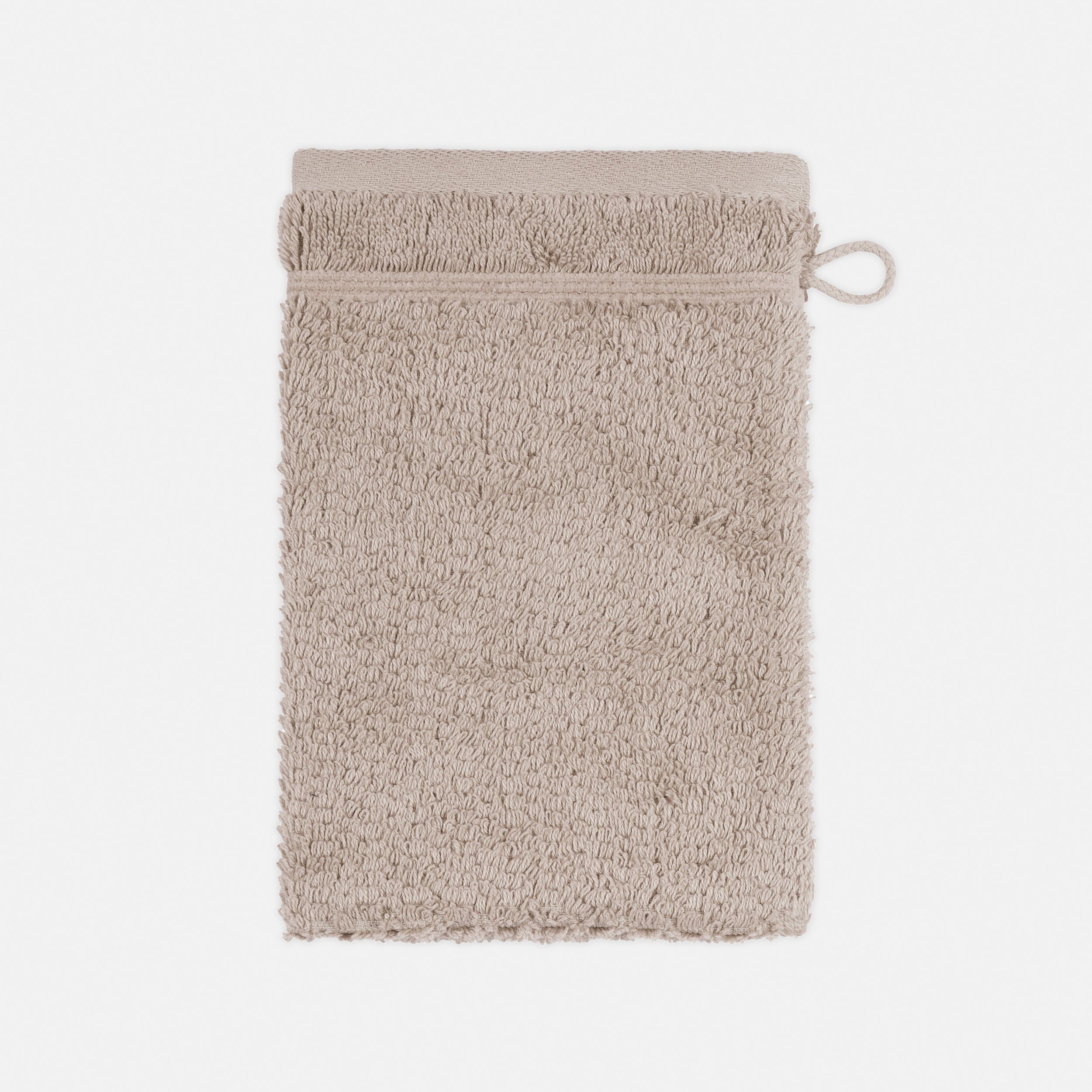 Frottana Waschlappen – 15×20 cm, Baumwolle, 500 g/m², Beige