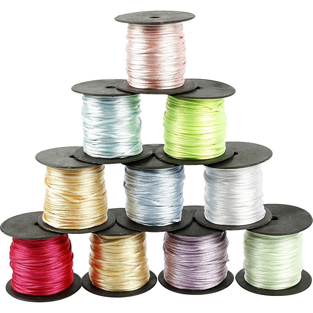 Creativ Company Satinband – 50 m, 2 mm breit