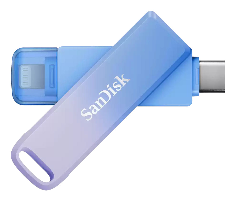 SanDisk Creator Phone Drive USB-Stick – 256 GB, USB-C / Lightning (USB 3.2 Gen 1), Lesegeschwindigkeit 90 MB/s