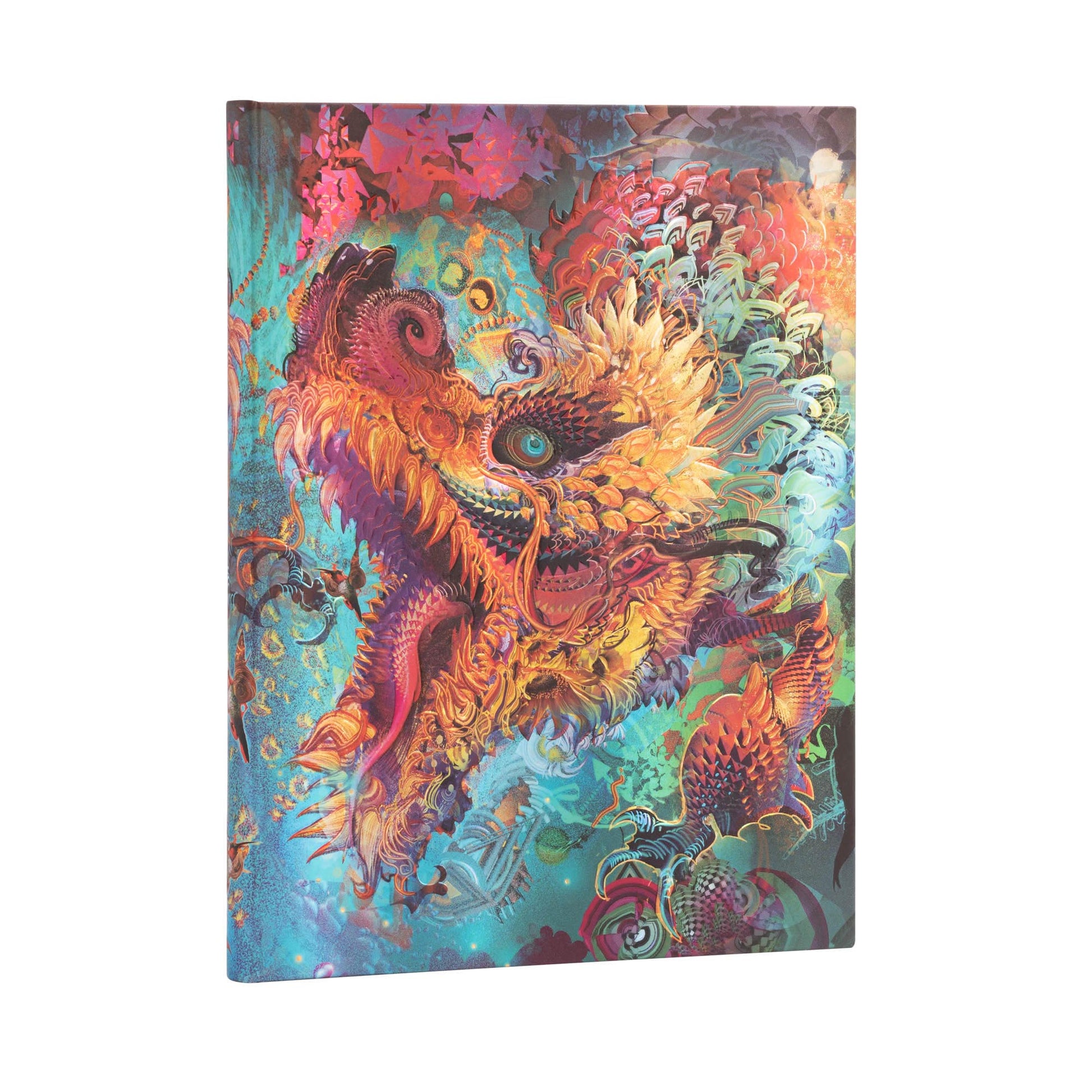 Paperblanks Notizbuch – 175 × 230 mm – 120 g/m² – Hardcover, Gummiband, Einstecktasche, mehrfarbig, FSC