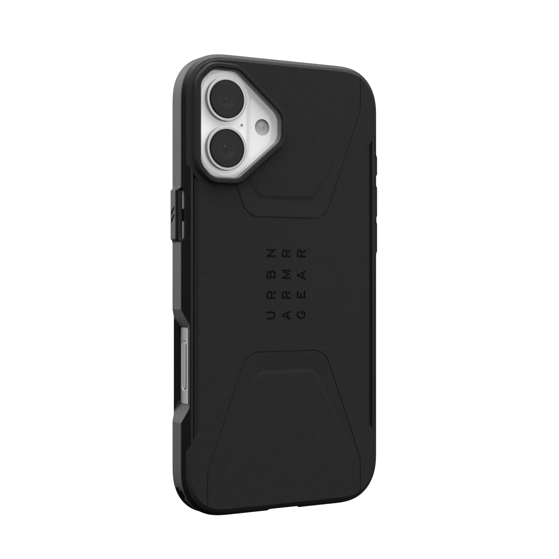 Urban Armor Gear UAG – Backcover Civilian – für Apple iPhone 16 Plus – schwarz – MagSafe-kompatibel