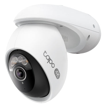 TP-Link Tapo C560WS Netzwerkkamera – 4K, 8 MP, microSD, Weiss