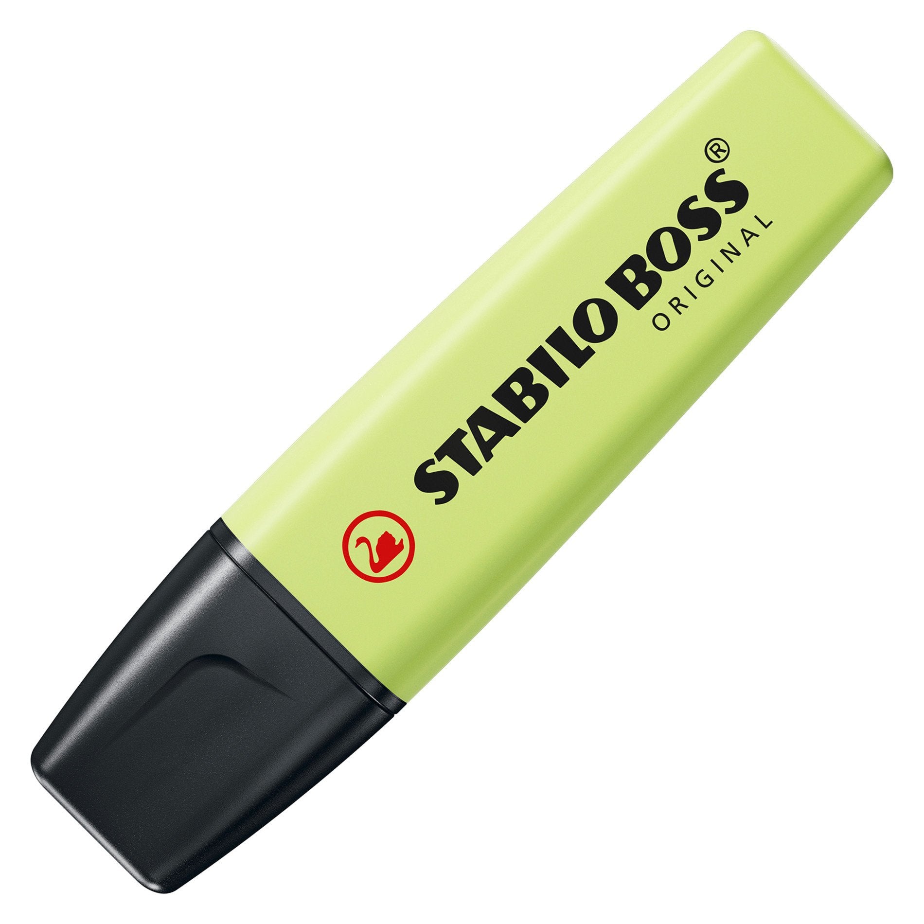 STABILO BOSS Original Textmarker Limette – Keilspitze, 2–5 mm