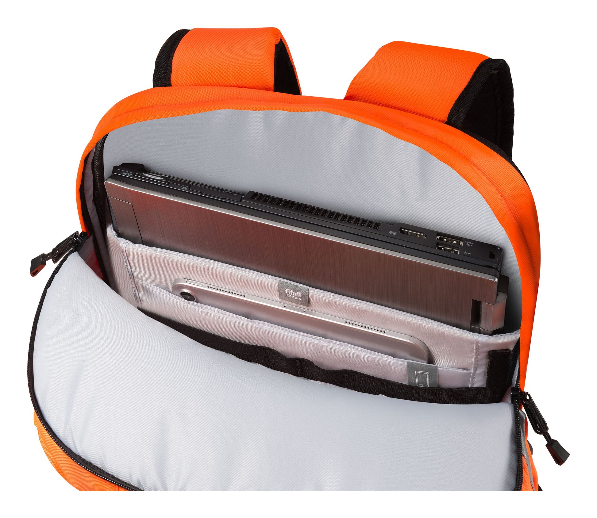 DICOTA HI-VIS – Freizeit-Rucksack – 32–38 l, orange