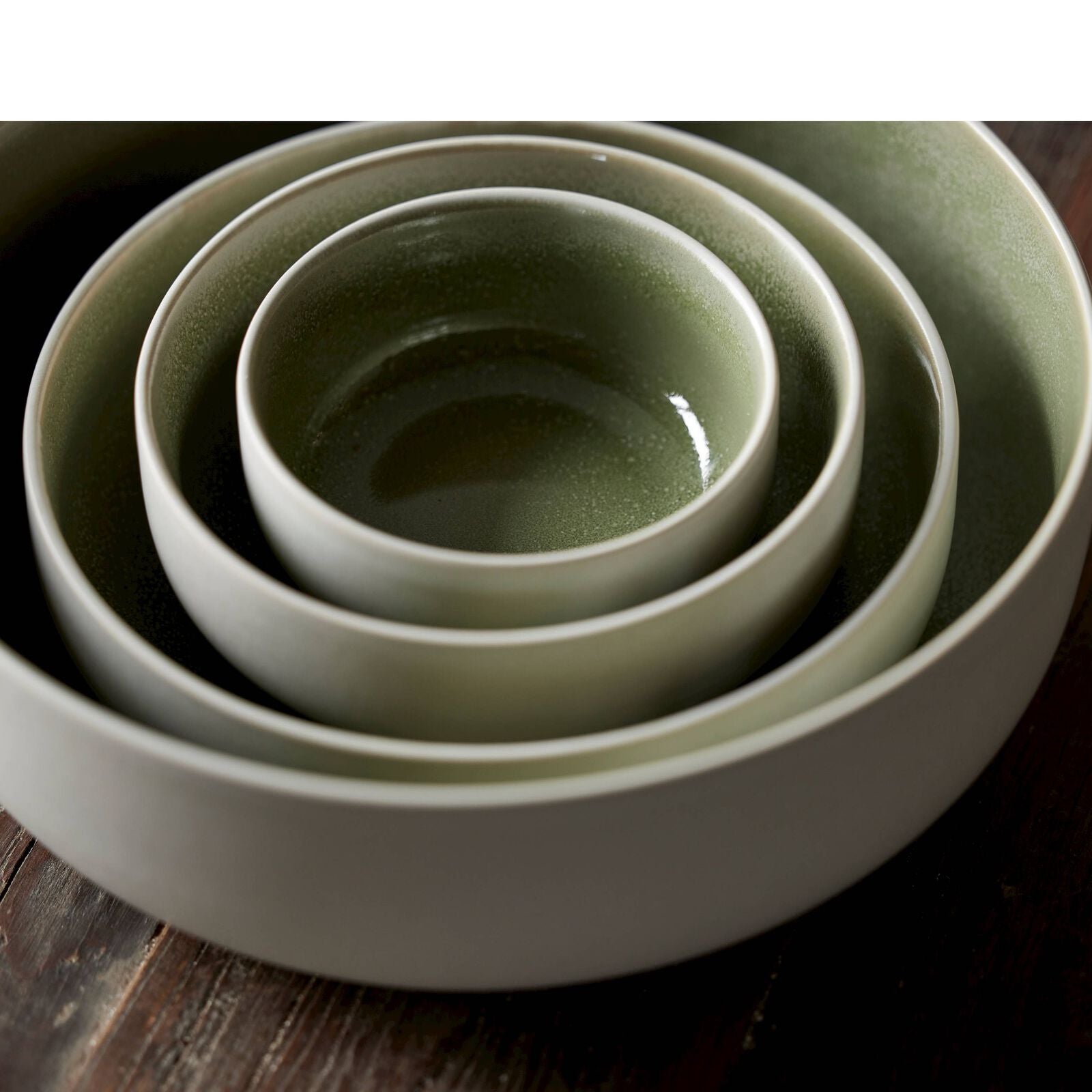 Studio Round Suppen- & Pastateller North – Ø 19 cm, H 5,7 cm, Steinzeug, spülmaschinenfest