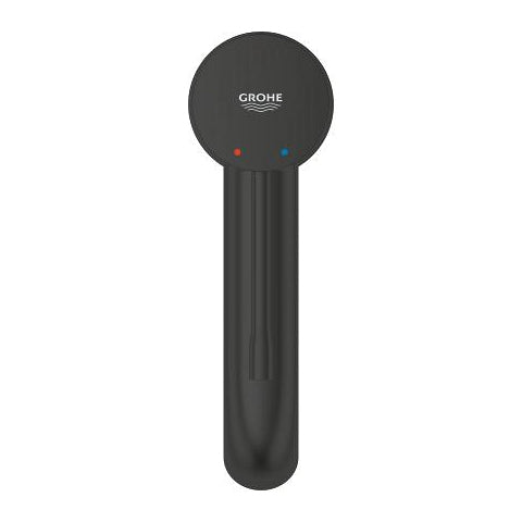 GROHE Essence Waschtischarmatur – Einhebelmischer, Grösse S, Anschlussmass 1/2", Messing, Schwarz